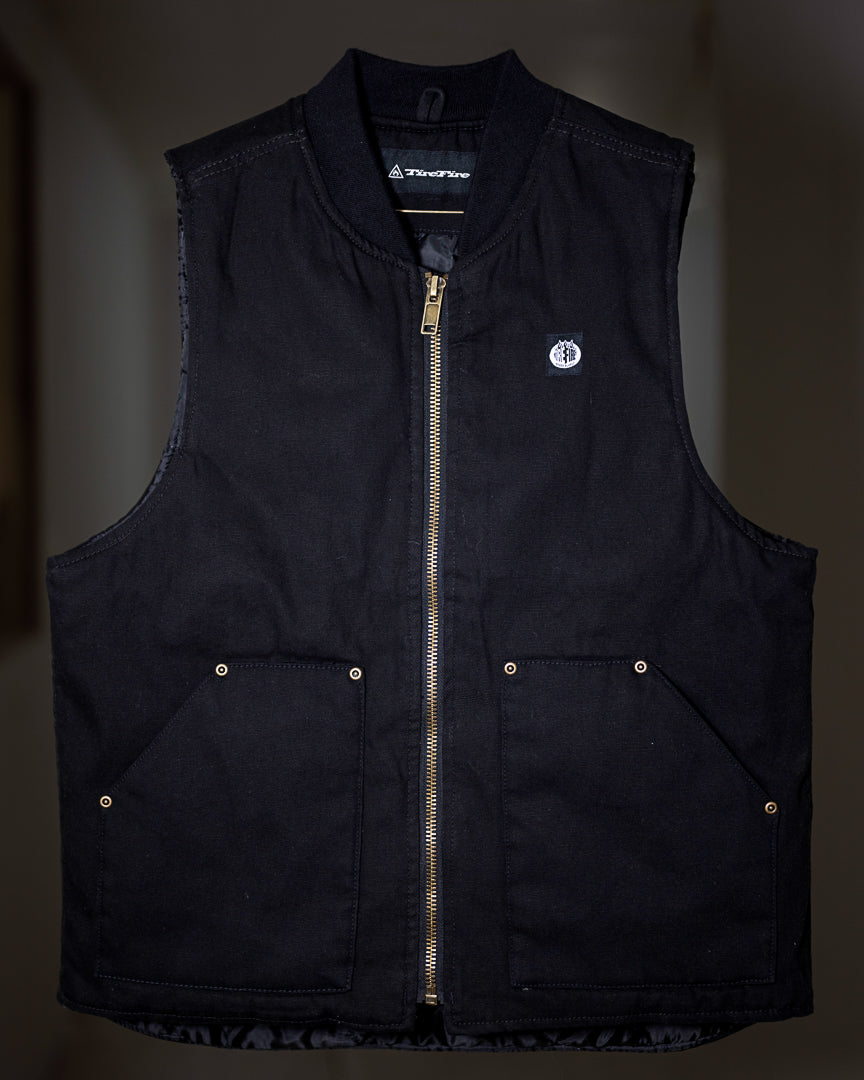 
                  
                    The Grizzly Vest - Black
                  
                